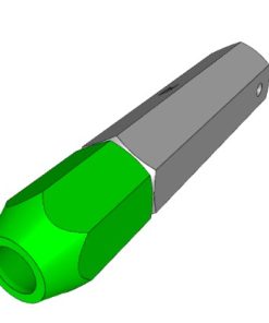 CL-3-GHS Gage Handles – Single End (Green)