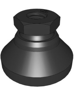 CL-4-LF-BO Leveling Feet (Steel, Black Oxide Finish)